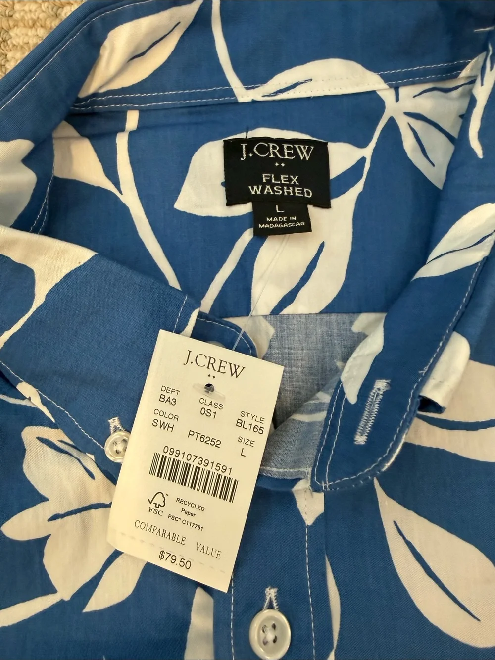 J. Crew crew short